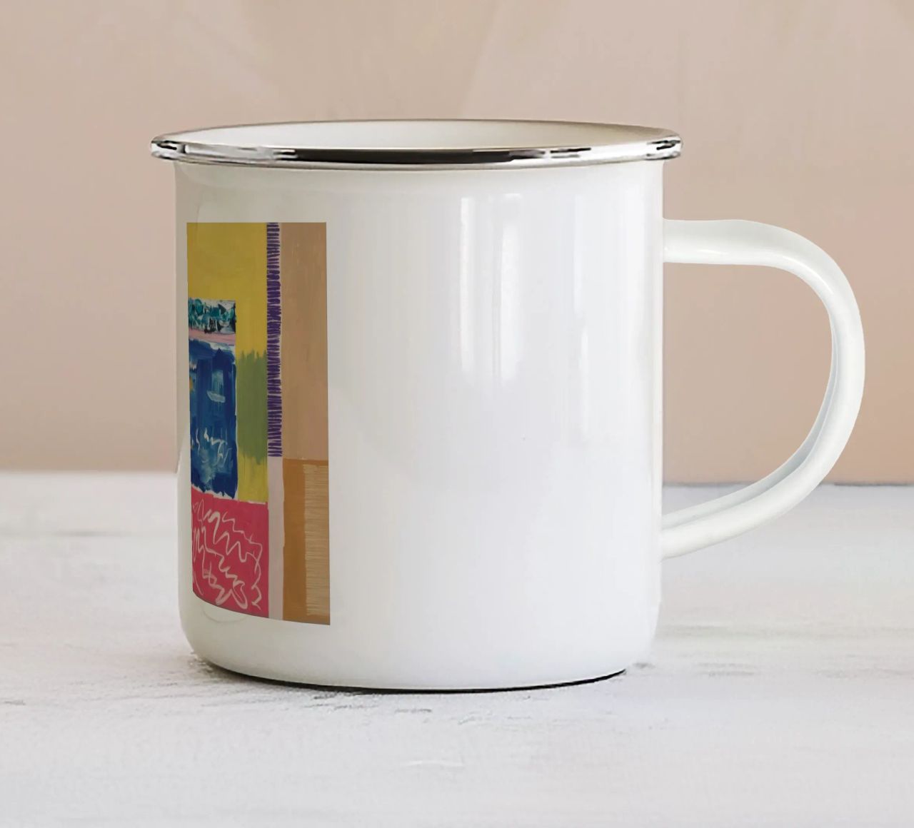 Azure Horizon Divide tazza in smalto da Sublime Layers