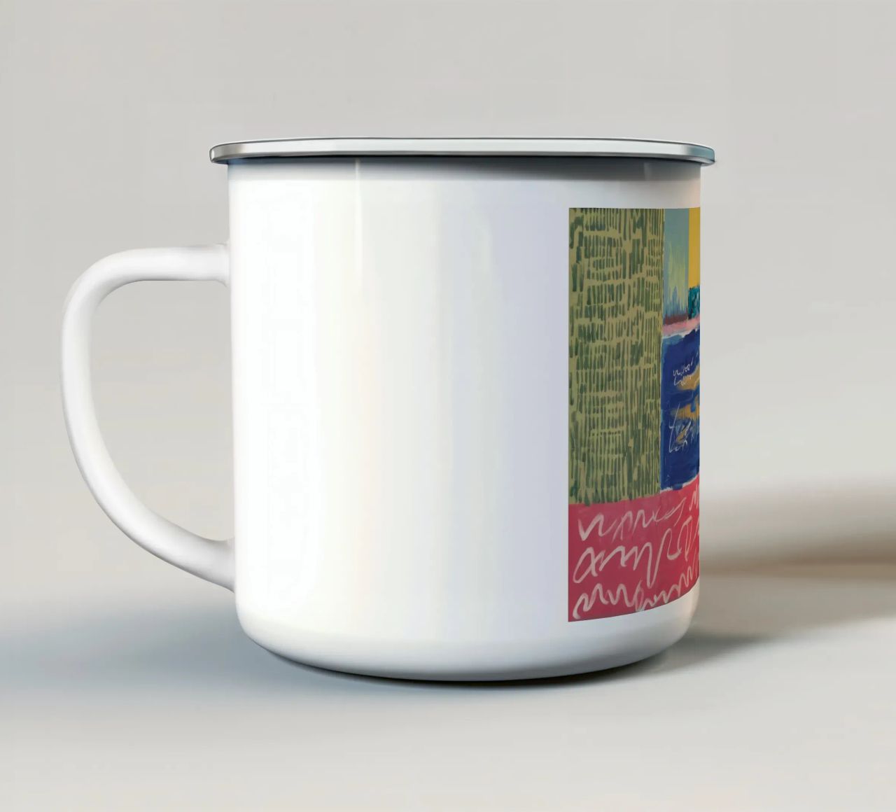 Azure Horizon Divide tazza in smalto da Sublime Layers