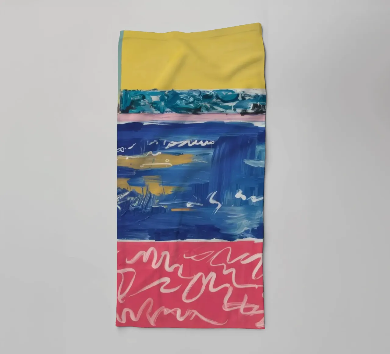 Azure Horizon Divide asciugamano da bagno da Sublime Layers