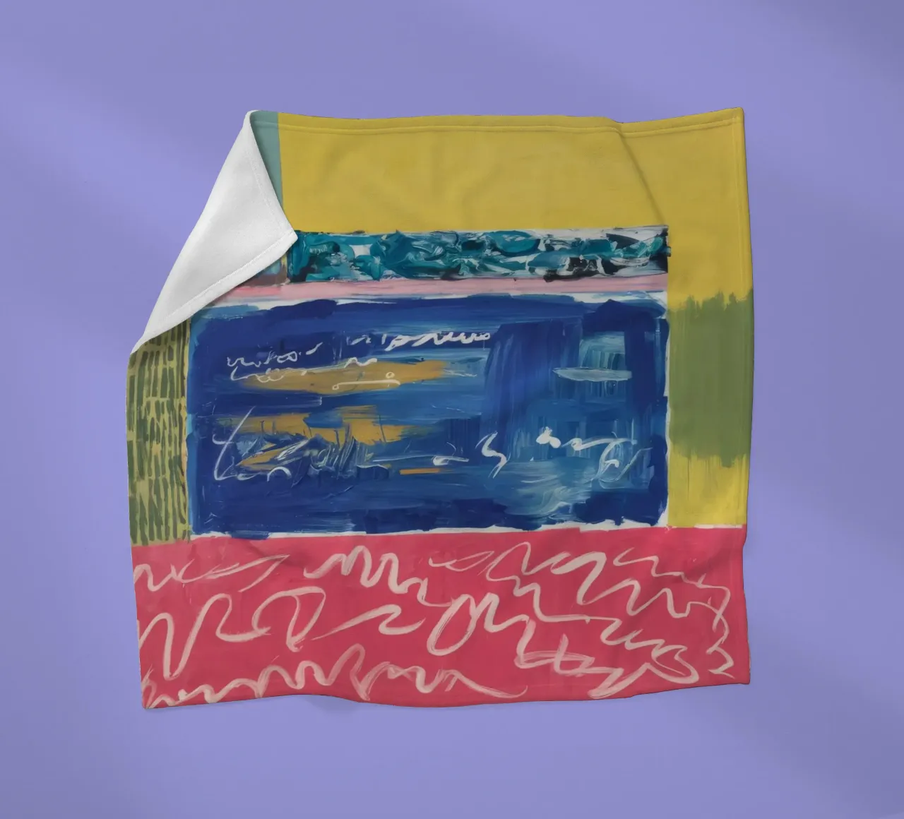 Azure Horizon Divide coperta in pile da Sublime Layers