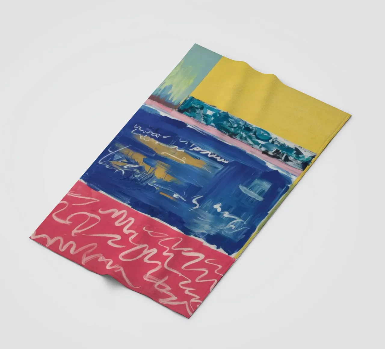 Azure Horizon Divide coperta in pile da Sublime Layers