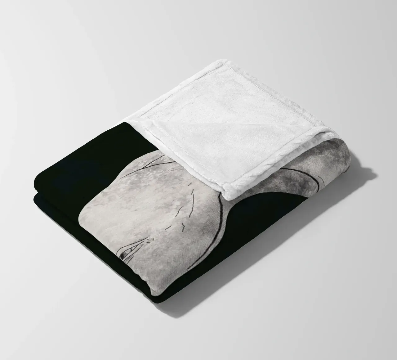 Levriero aggraziato coperta in pile da Little Dean