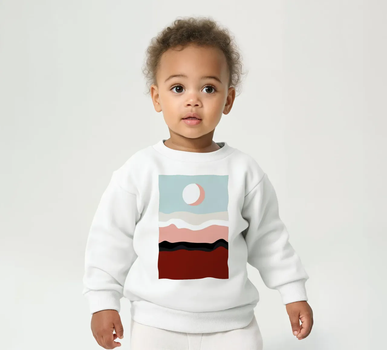 Oasis at the Shore baby sweatshirt by Pure