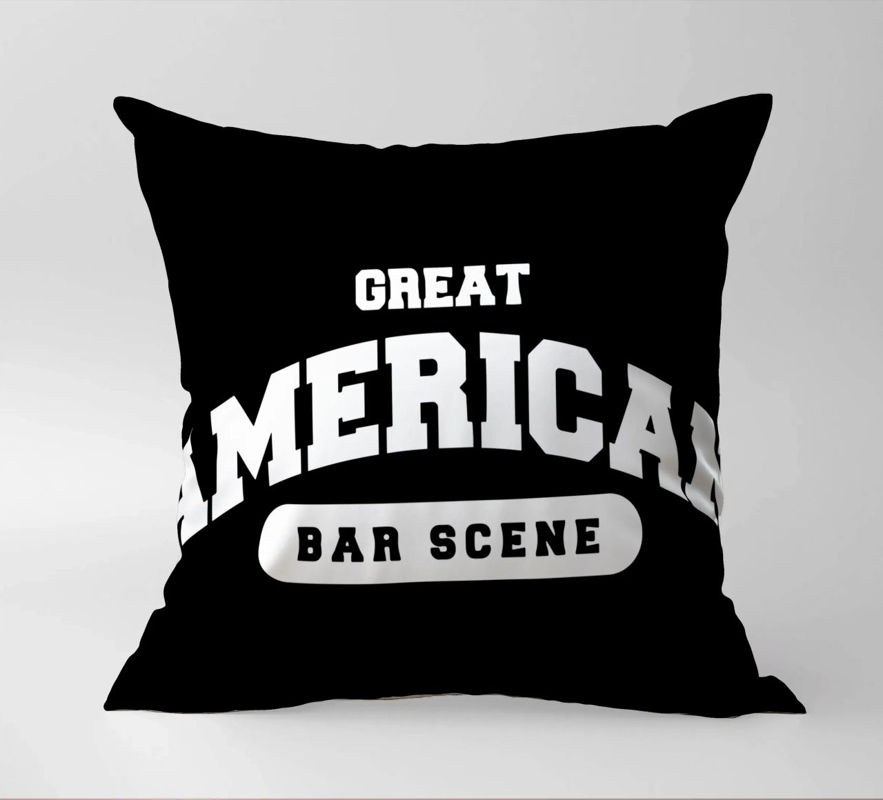 Zach Bryan Bar Scene V2 Rosso cuscino da callmegreciaa