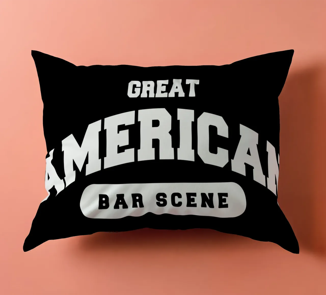 Zach Bryan Bar Scene V2 Red decorative cushion by callmegreciaa