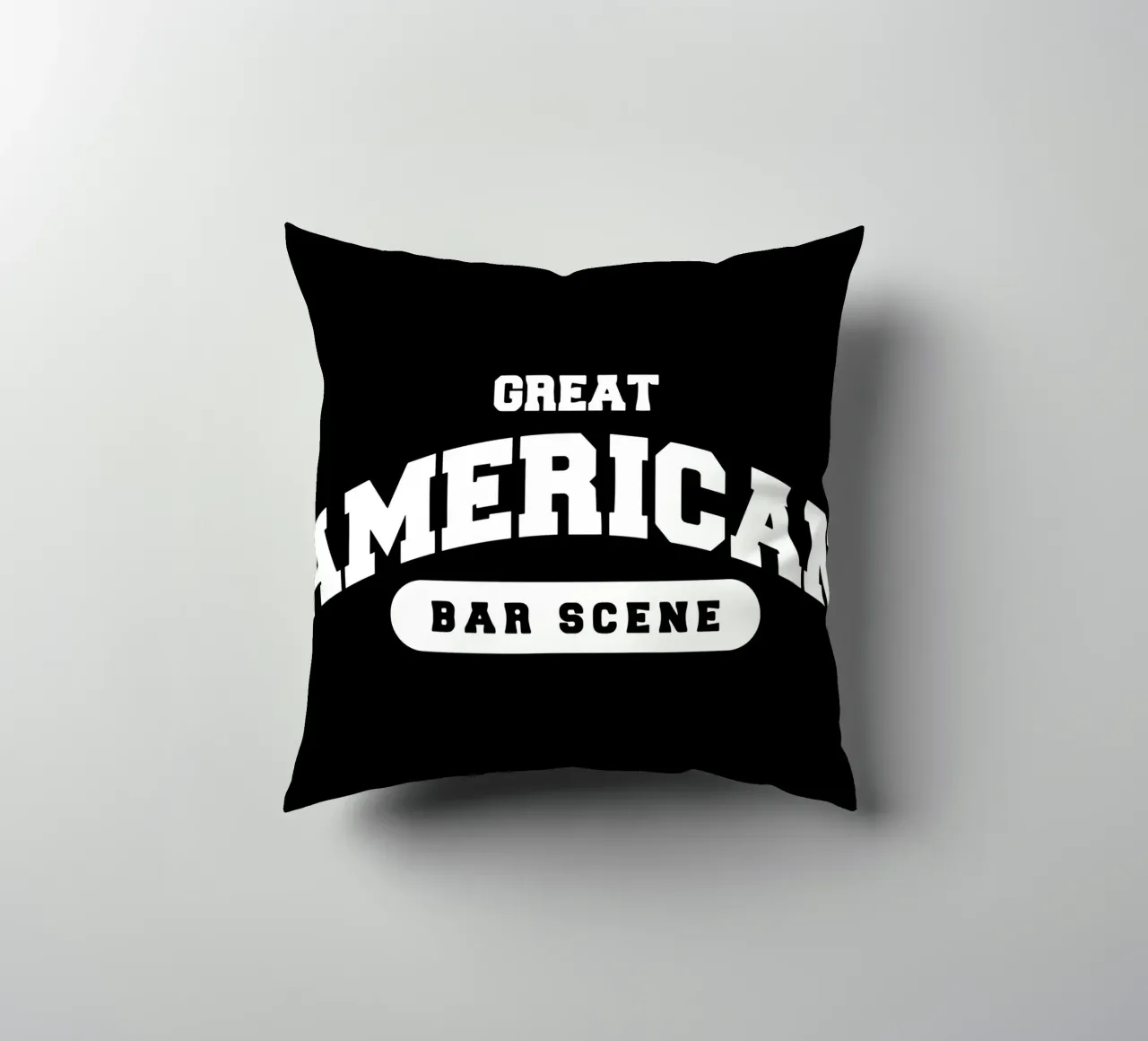 Zach Bryan Bar Scene V2 Red decorative cushion by callmegreciaa