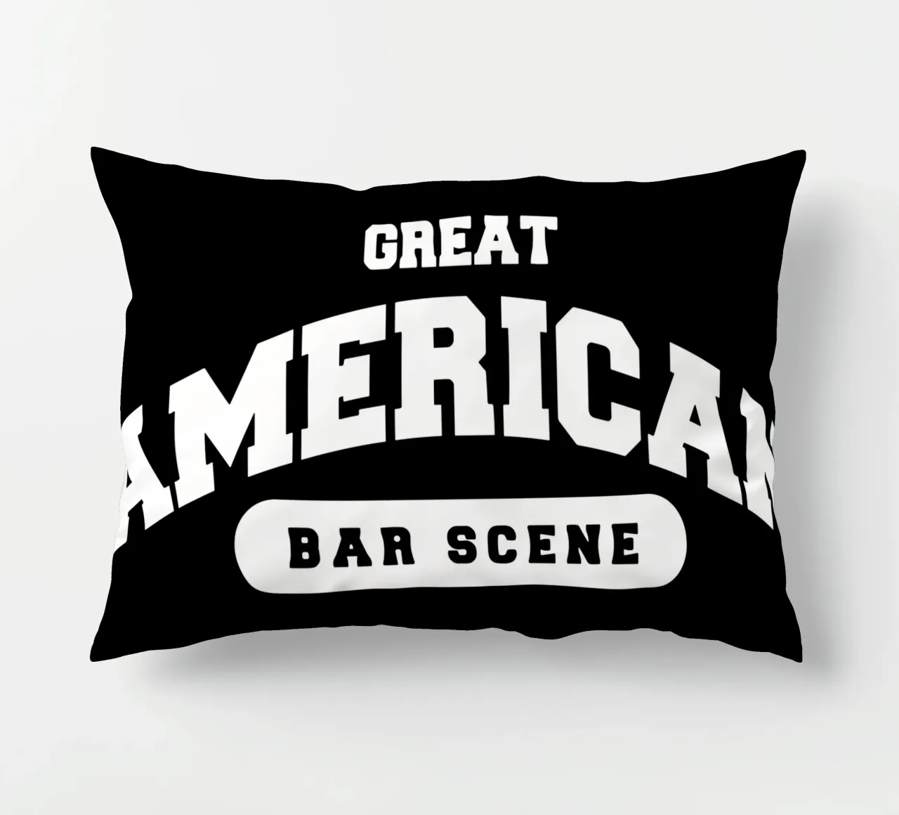 Zach Bryan Bar Scene V2 Rot Kissen von callmegreciaa