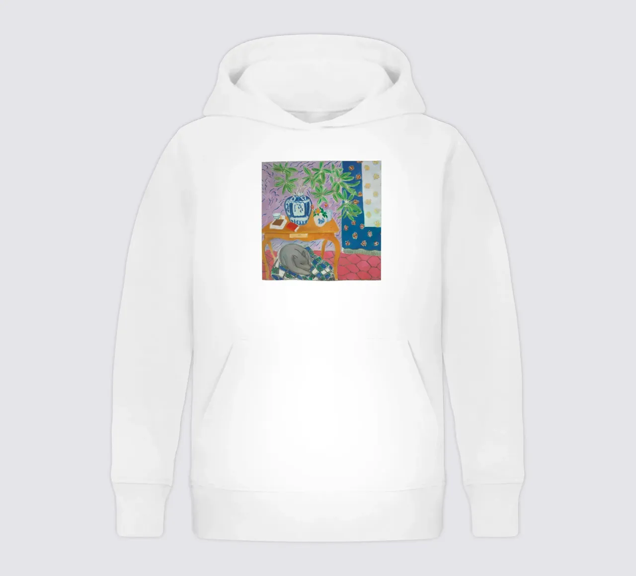 Interlocutore con cane felpa bambino con cappuccio da Vonda Shop