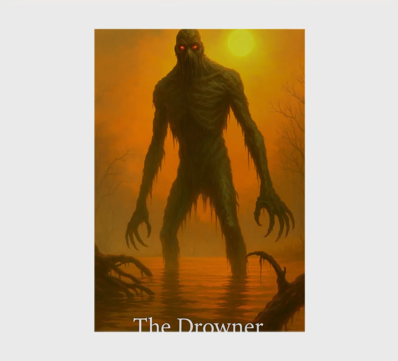 The Drowner Horror Imagination notebook by Rawghenee