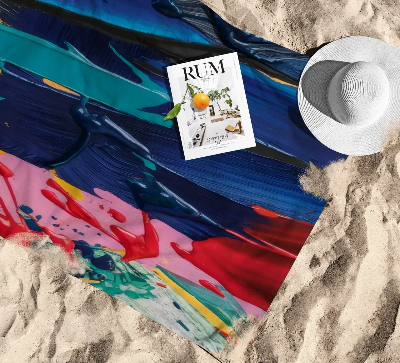 Cobalto Splash Fury telo mare da Sublime Layers