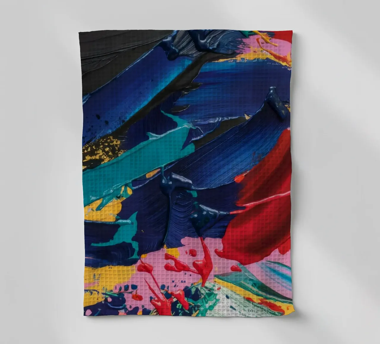 Cobalto Splash Fury canovaccio da cucina da Sublime Layers