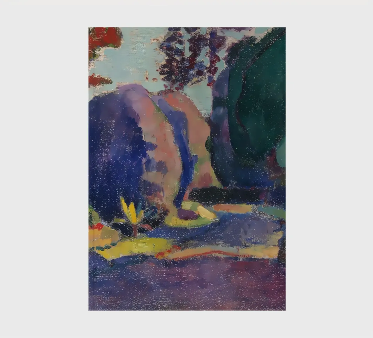 gardens of various colors notebook by Vonda Shop