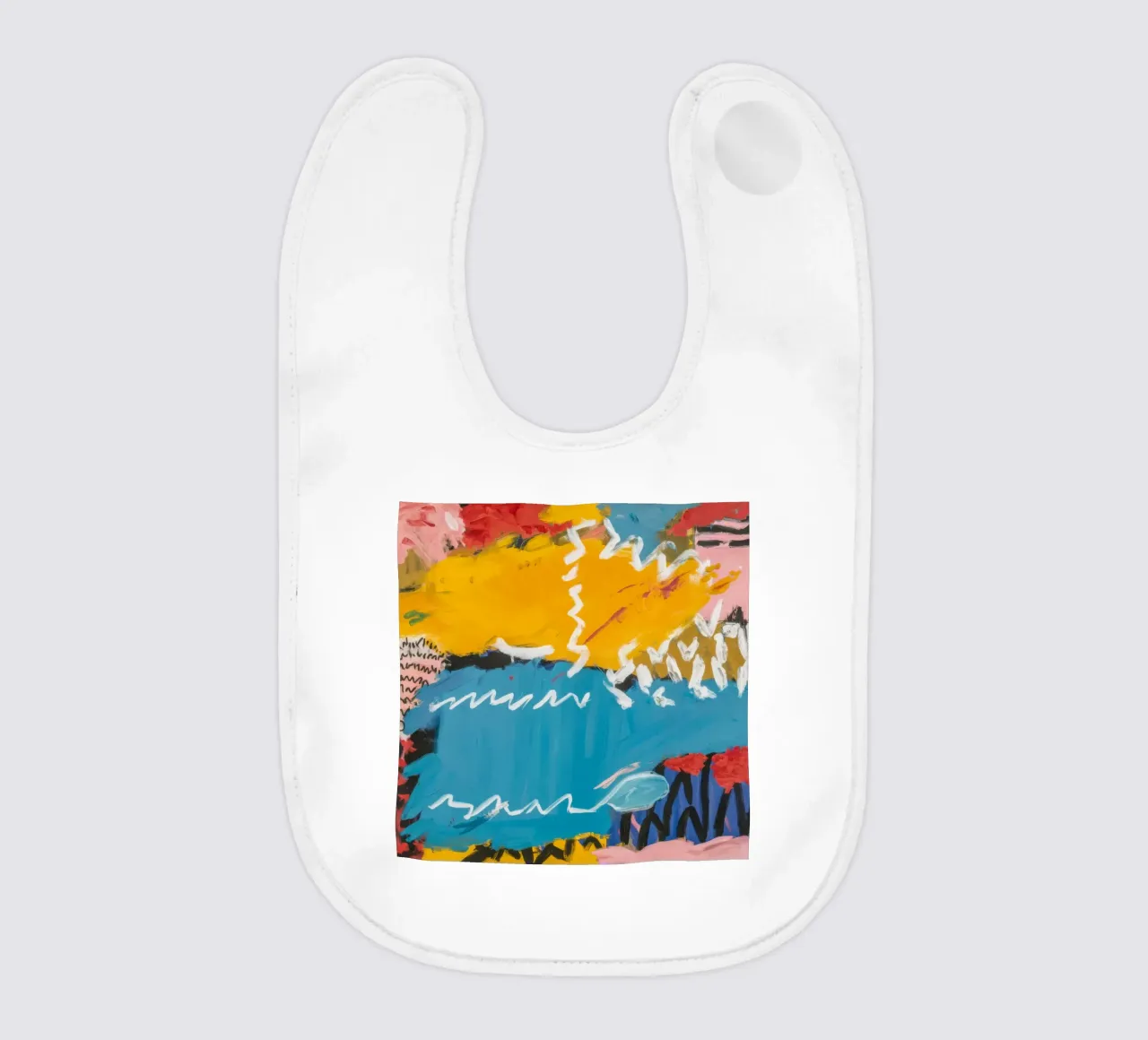 Tidal Flow Harmony baby bib by Sublime Layers