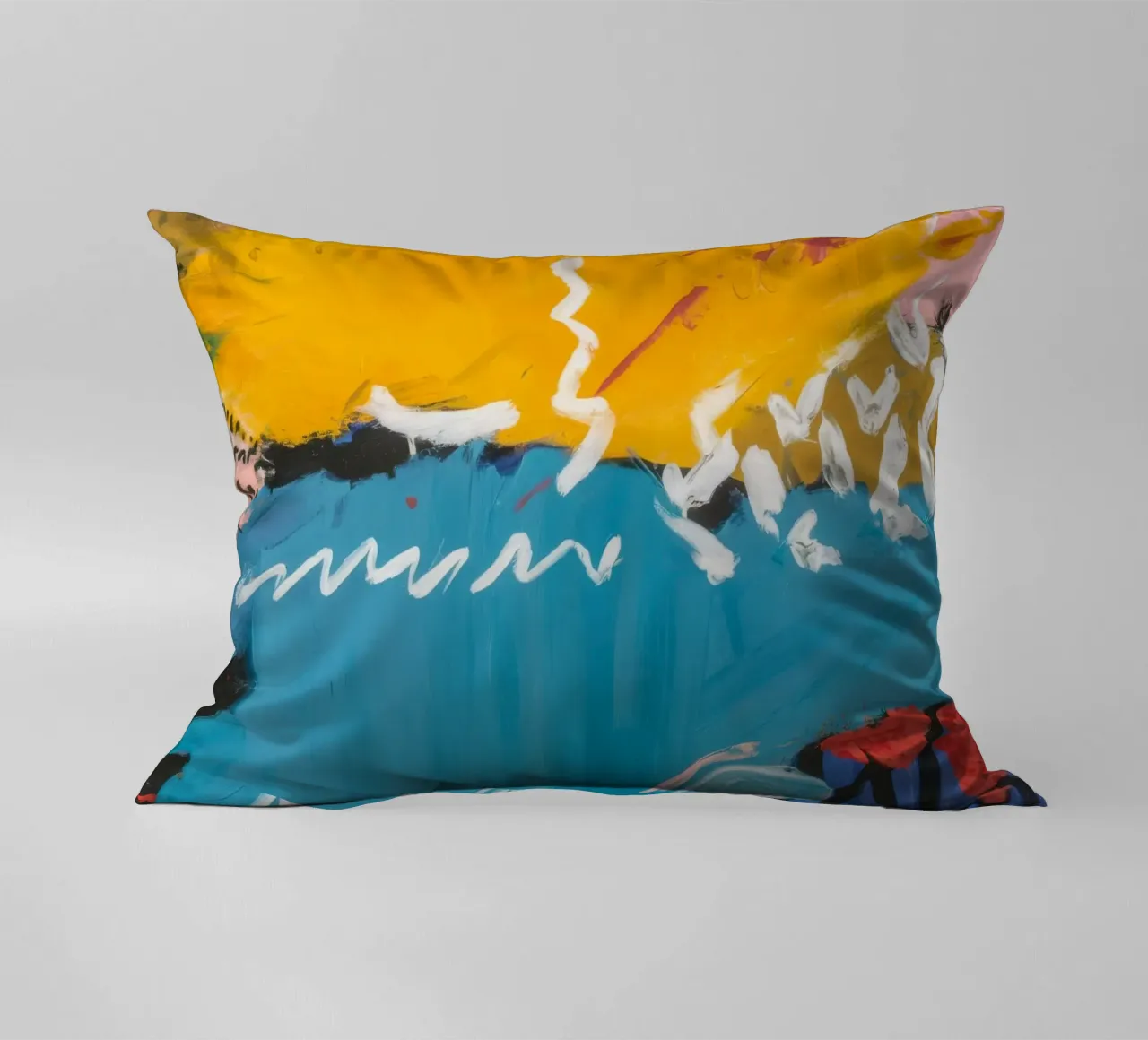 Tidal Flow Harmony decorative cushion by Sublime Layers
