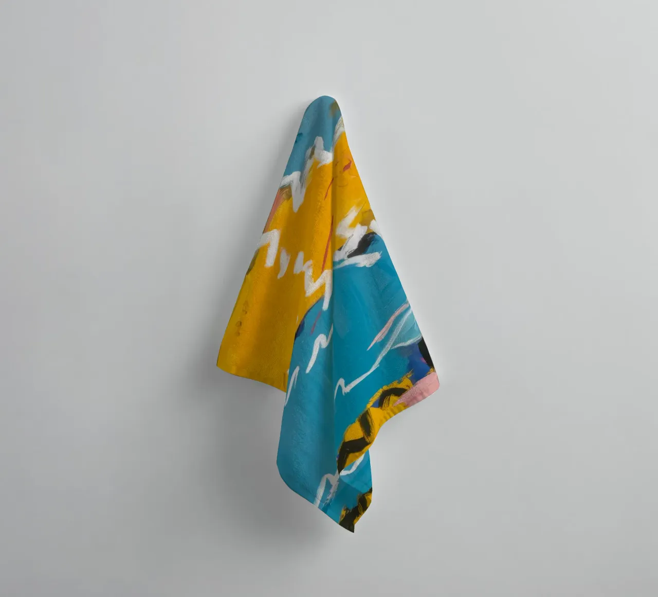 Tidal Flow Harmony towel by Sublime Layers