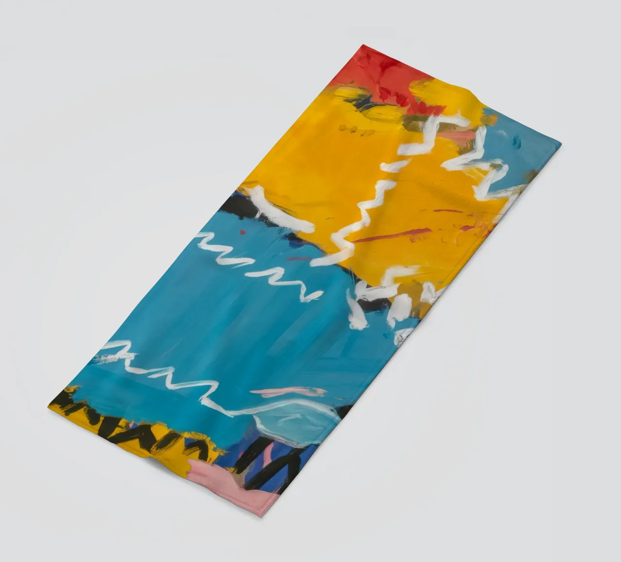Tidal Flow Harmony beach towel by Sublime Layers