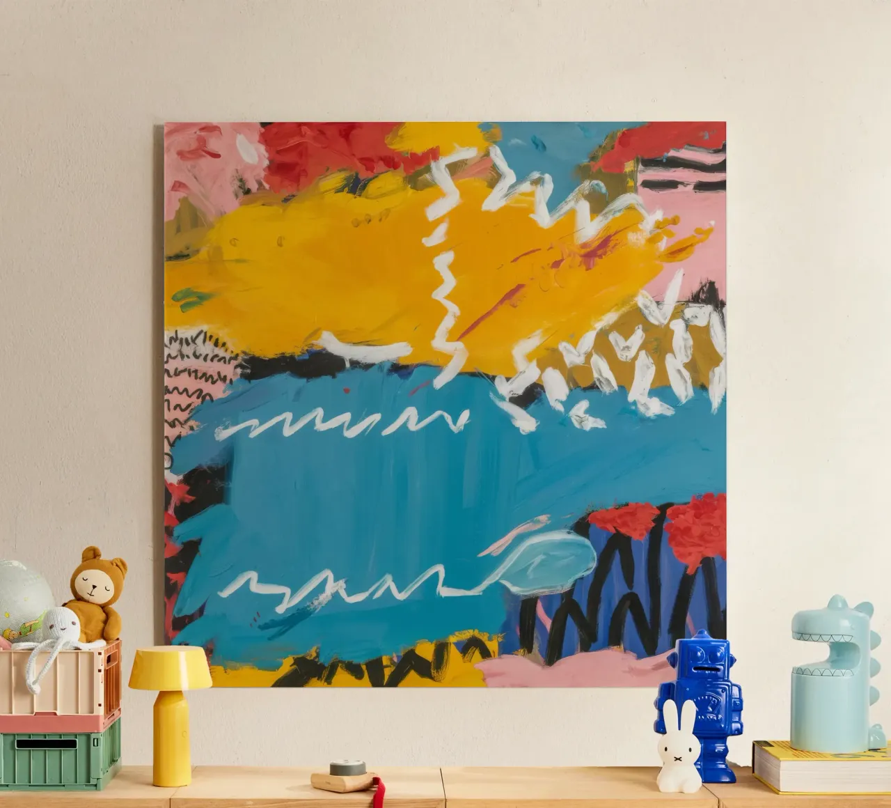 Getijdenstroom Harmonie acryl van Sublime Layers