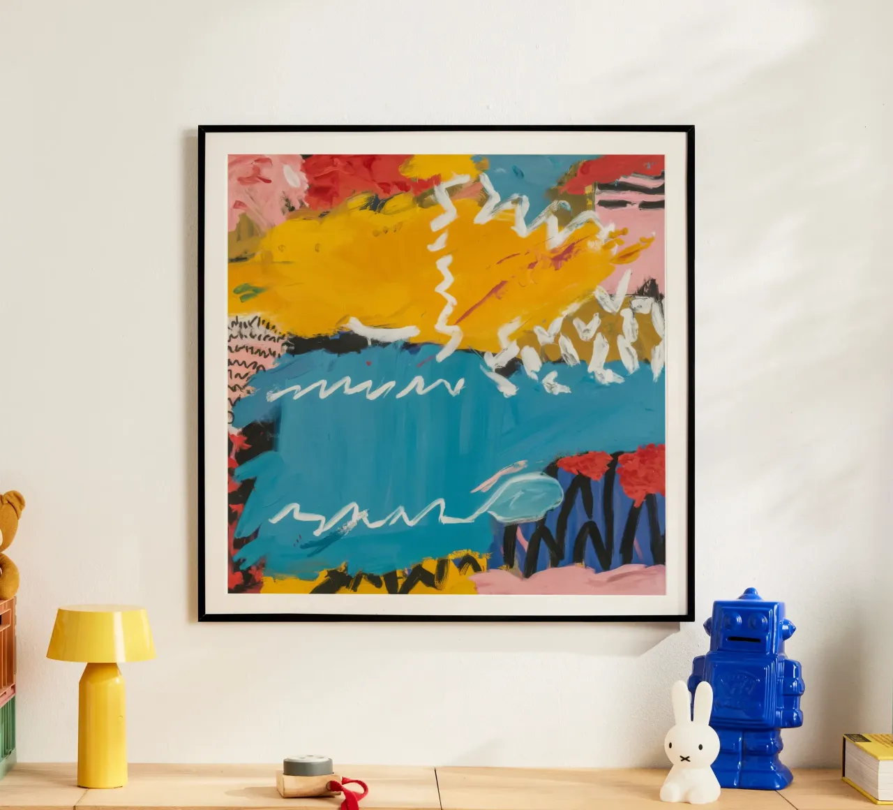 Harmonie du flux des marées poster de Sublime Layers