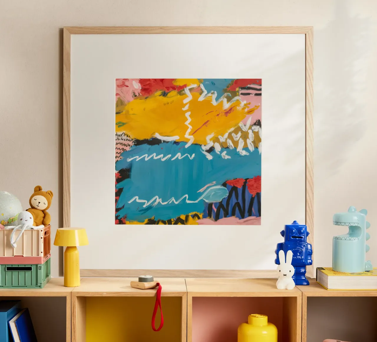 Harmonie du flux des marées poster de Sublime Layers