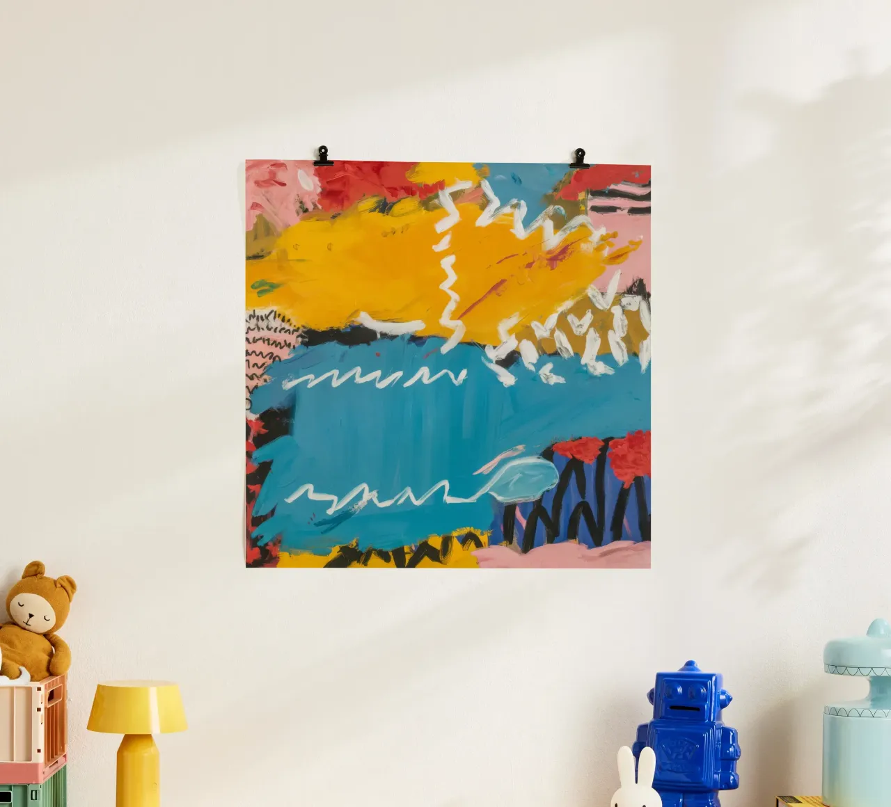 Harmonie du flux des marées poster de Sublime Layers