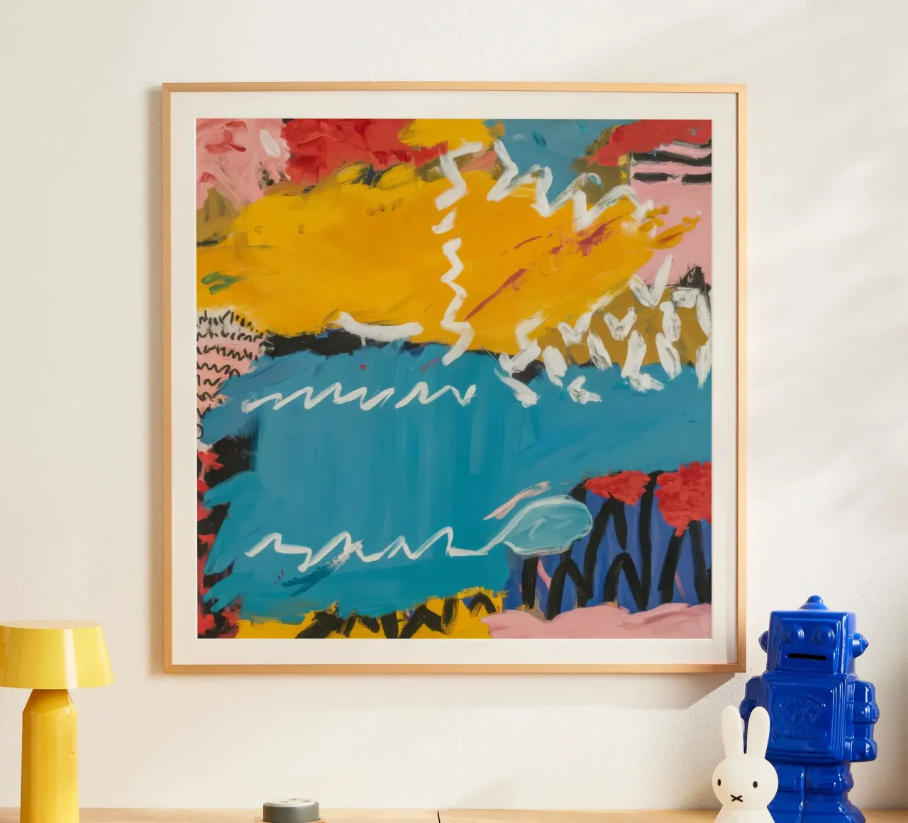 Harmonie du flux des marées poster de Sublime Layers