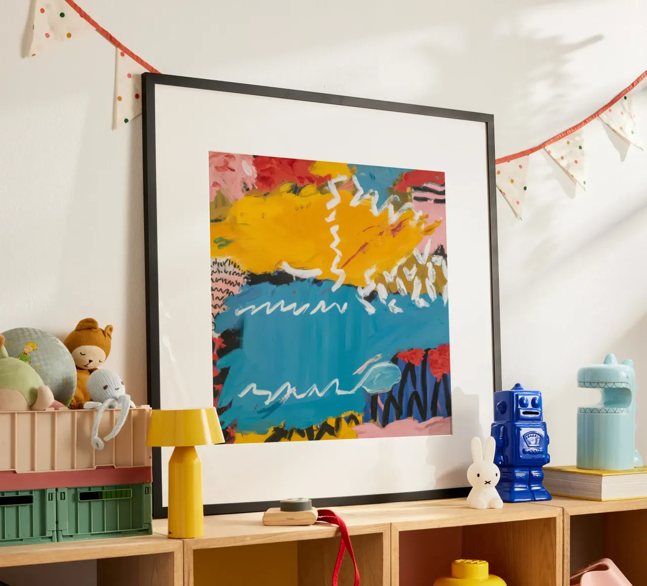 Harmonie du flux des marées poster de Sublime Layers