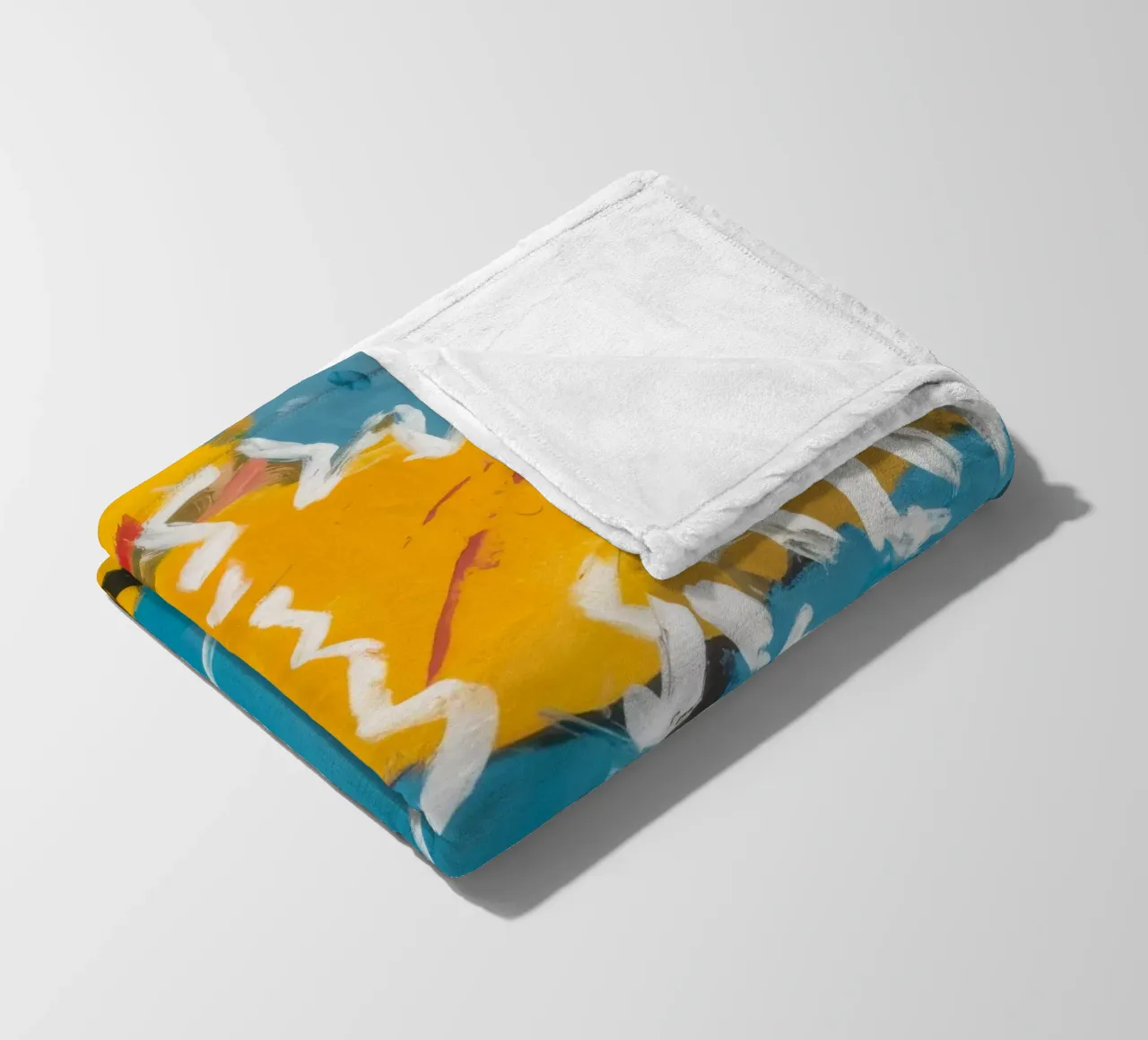 Tidal Flow Harmony fleece blanket by Sublime Layers