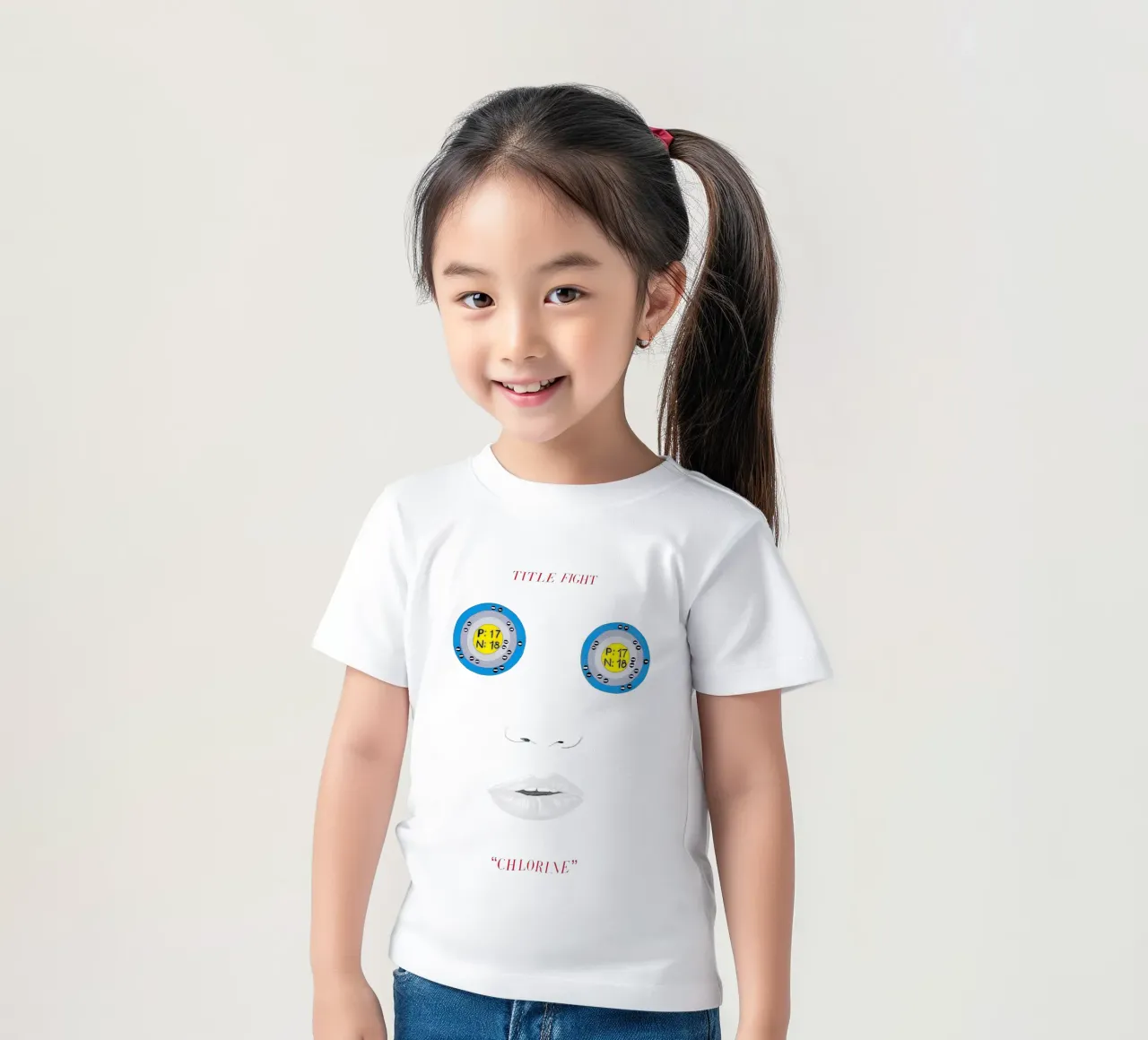 Titel Kampf dem Chlor Kinder T-Shirt von lindacleveland