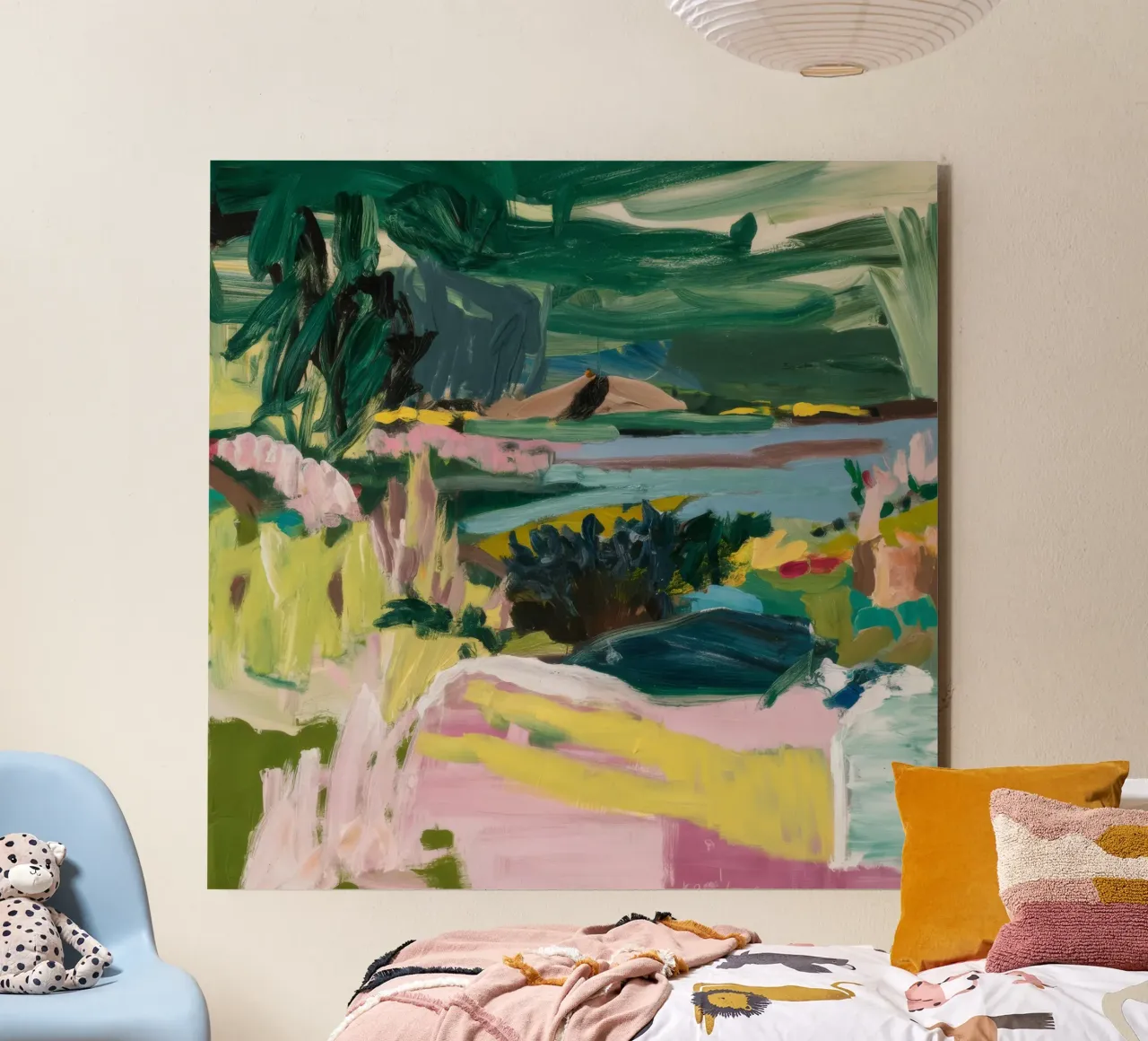 Verdant Shoreline Glimpse forex plate by Sublime Layers