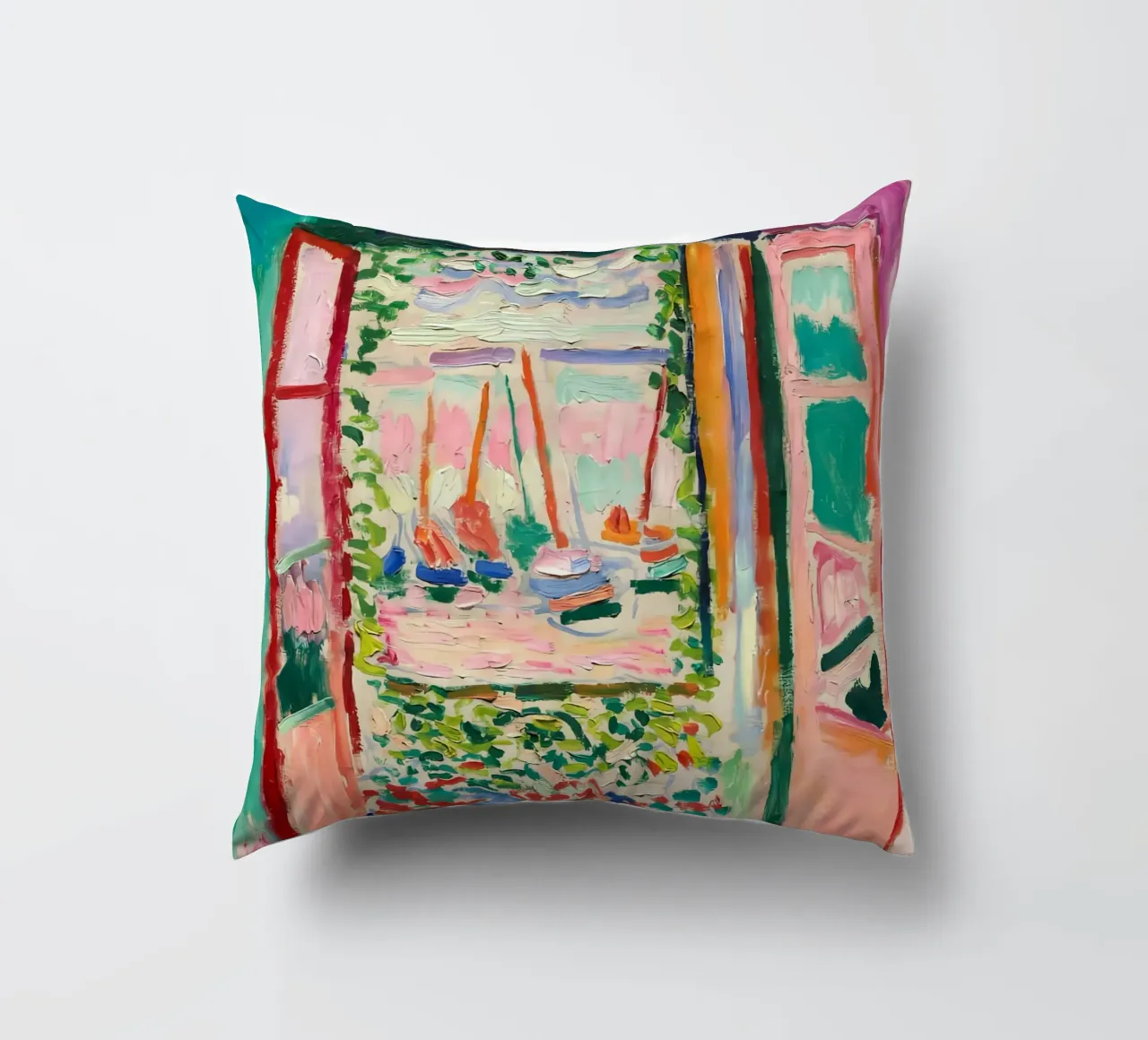 The Open Window decorative cushion by Vonda Shop