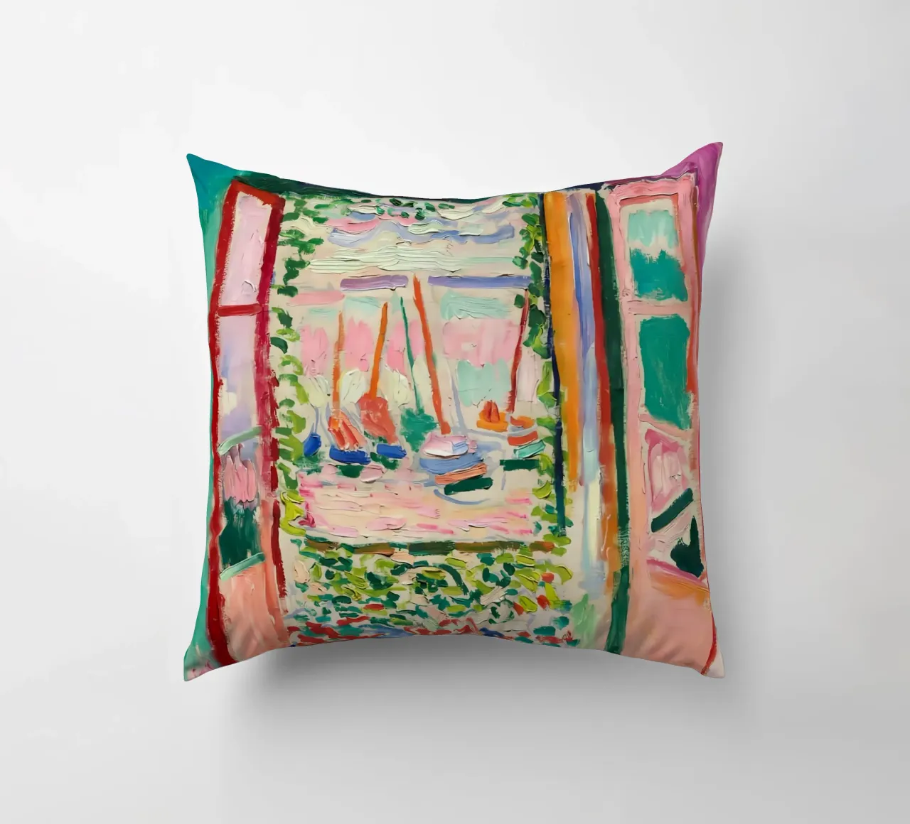 The Open Window decorative cushion by Vonda Shop