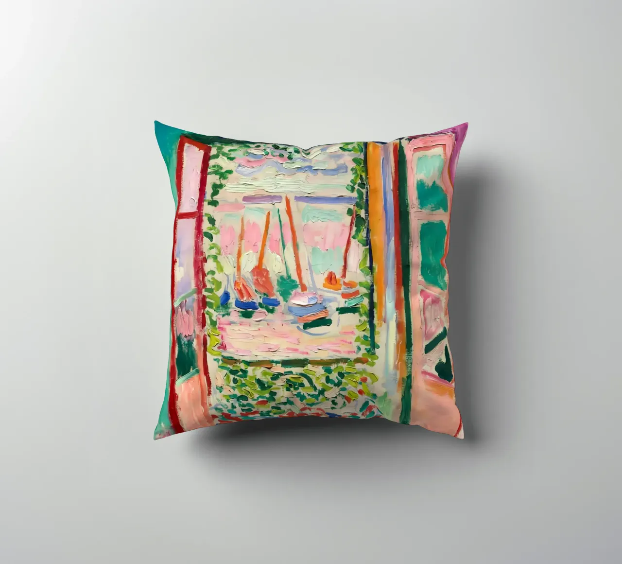 The Open Window decorative cushion by Vonda Shop