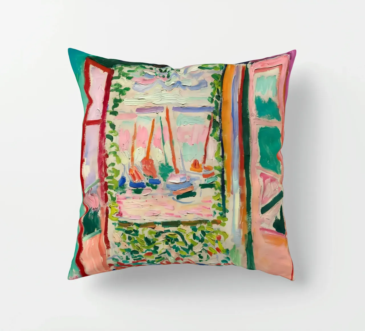 The Open Window decorative cushion by Vonda Shop
