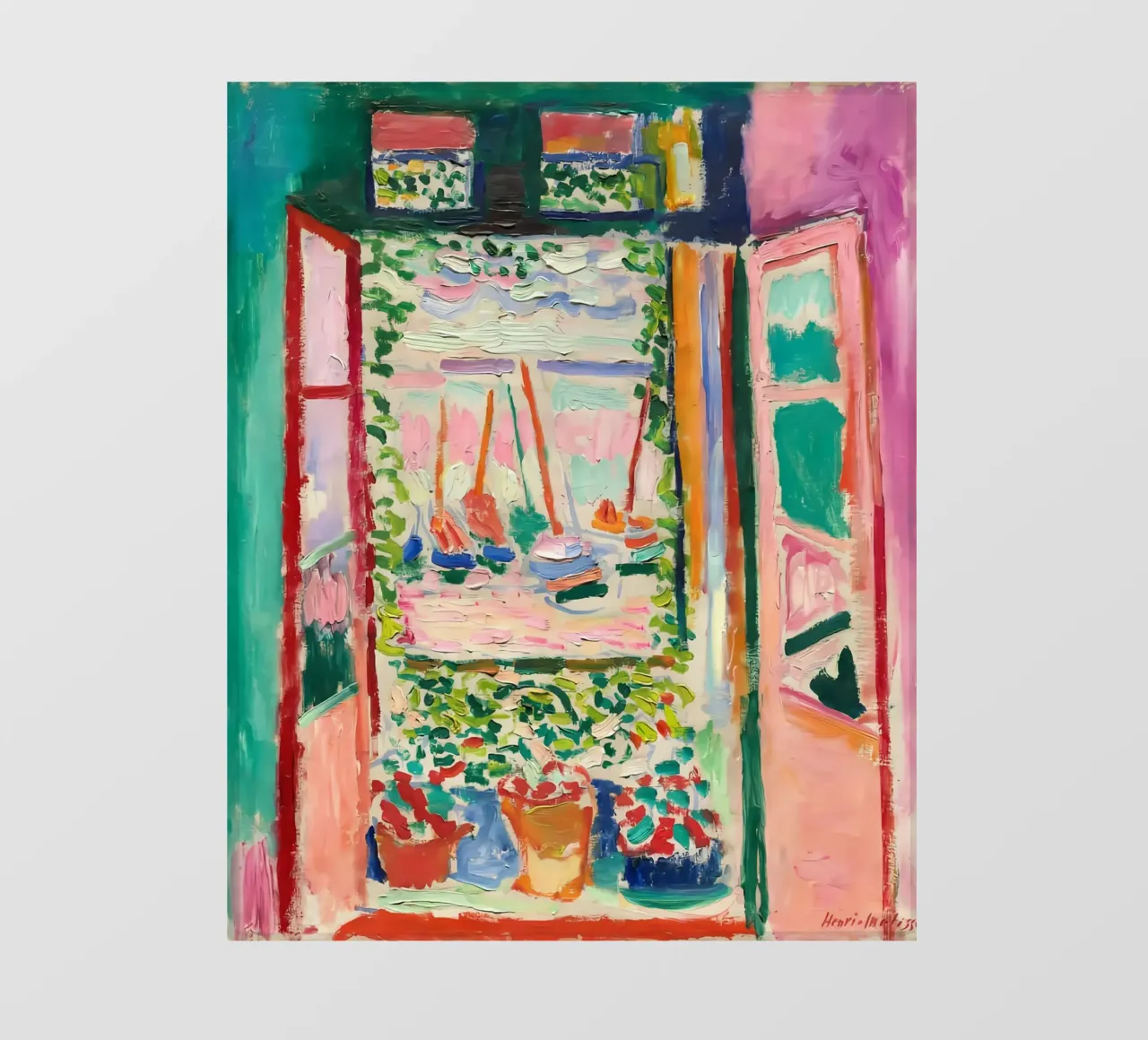 The Open Window PVC Plane von Vonda Shop