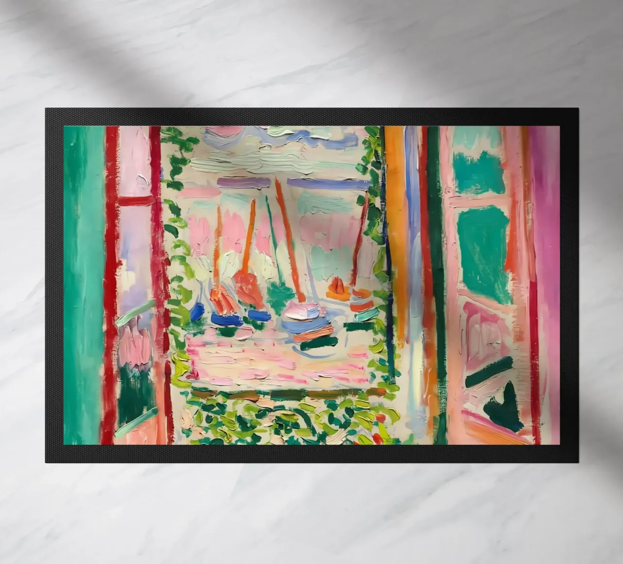 The Open Window doormat by Vonda Shop