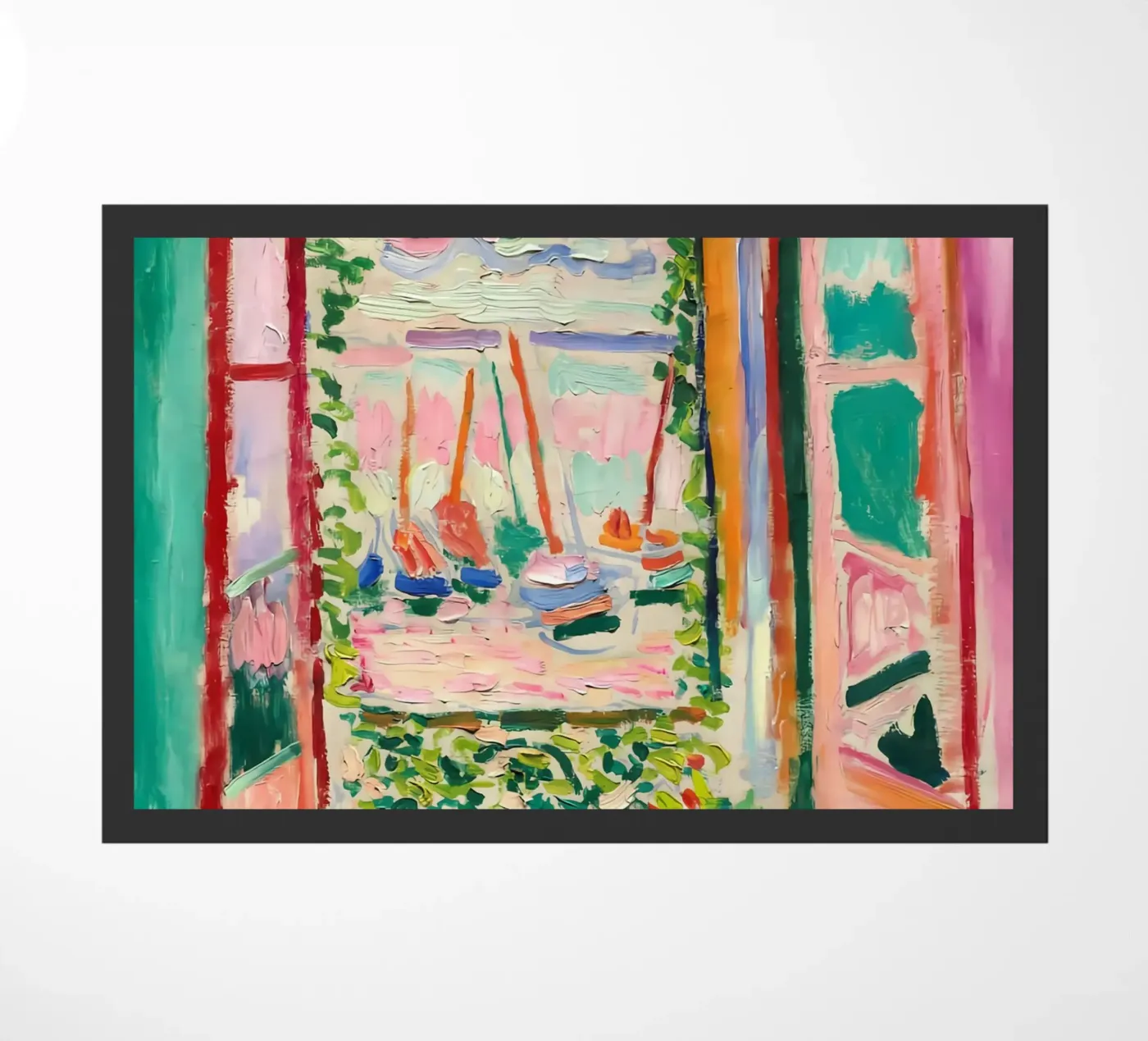 The Open Window doormat by Vonda Shop