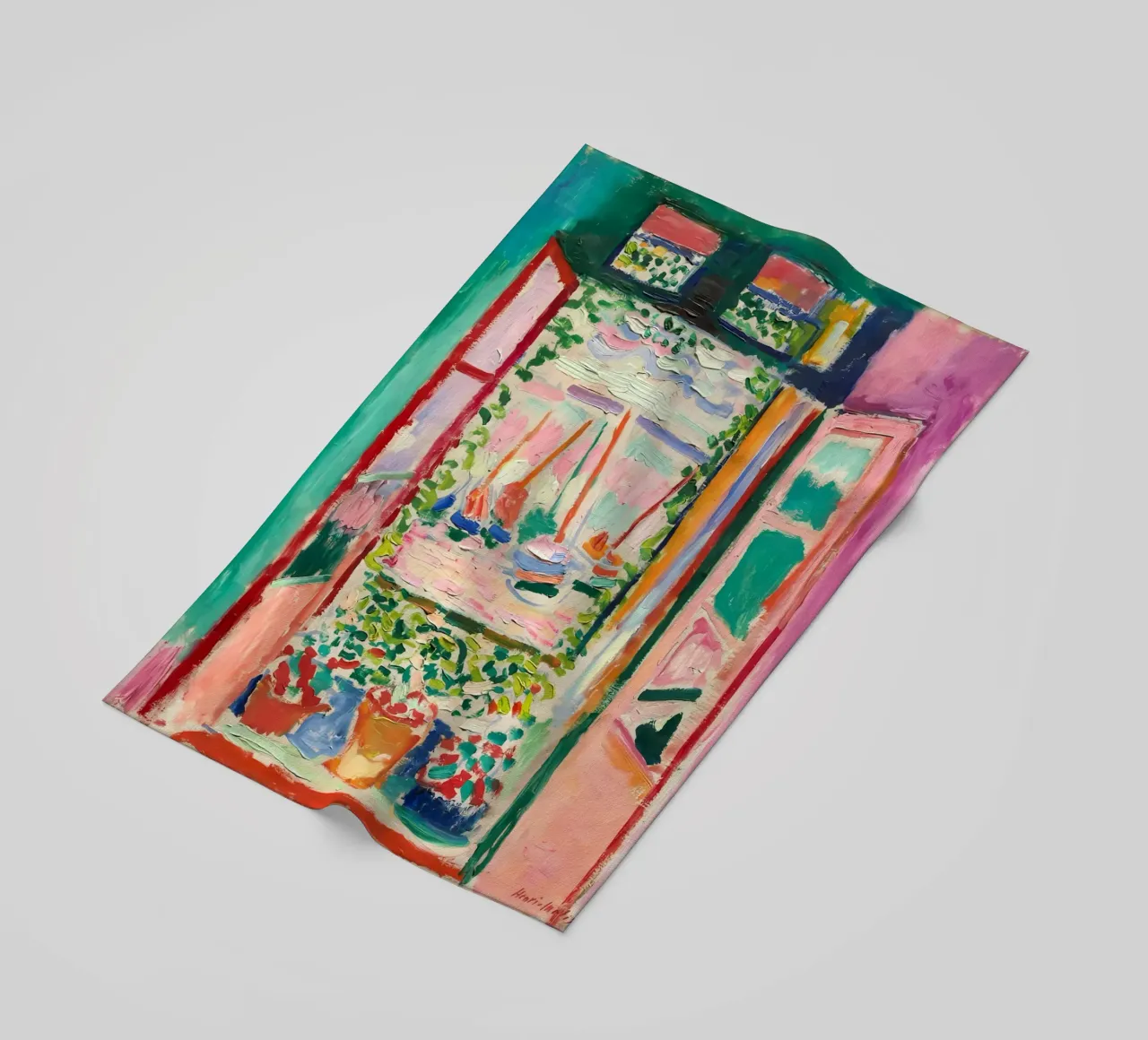 The Open Window beach towel by Vonda Shop