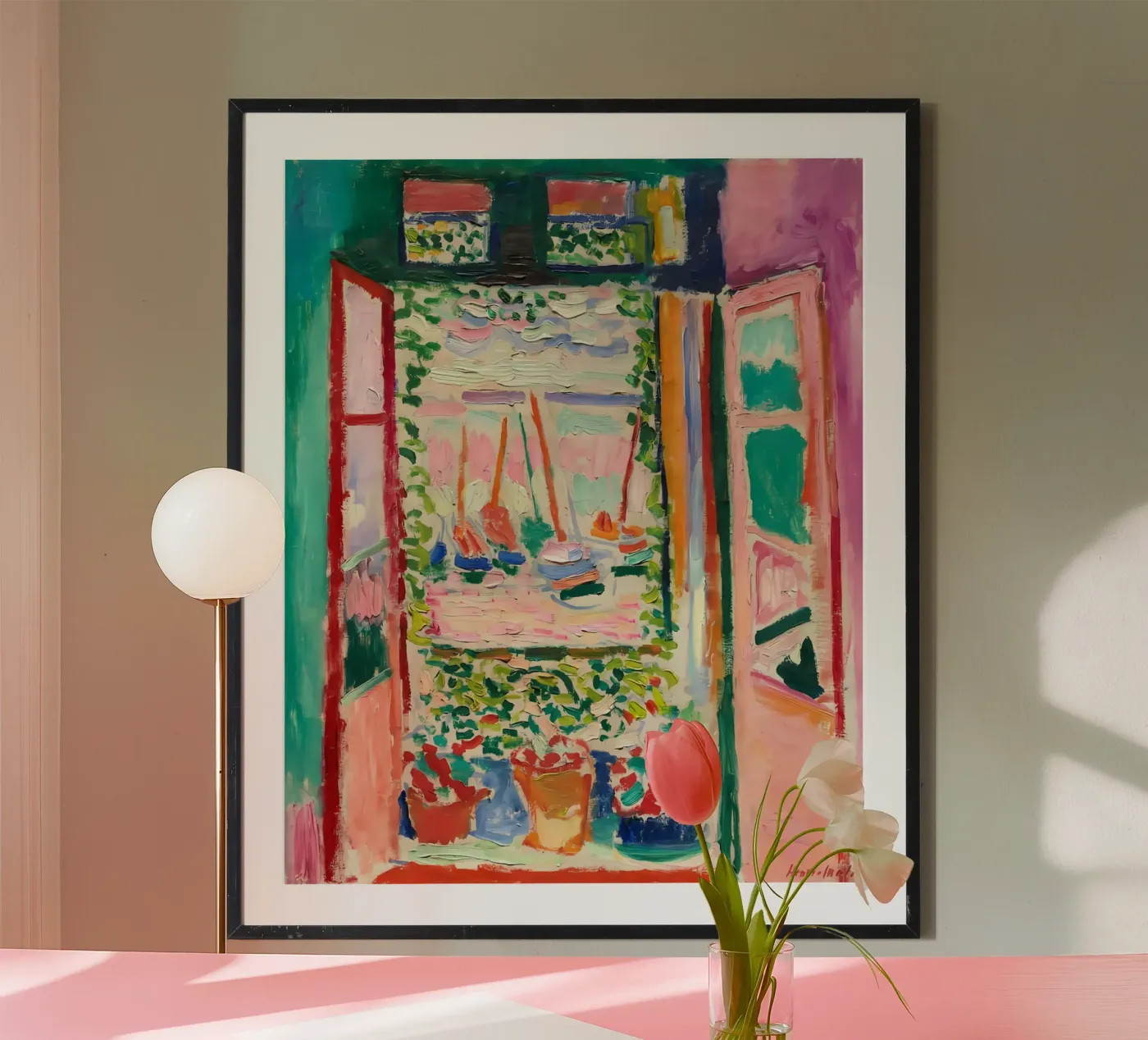 The Open Window poster by Vonda Shop