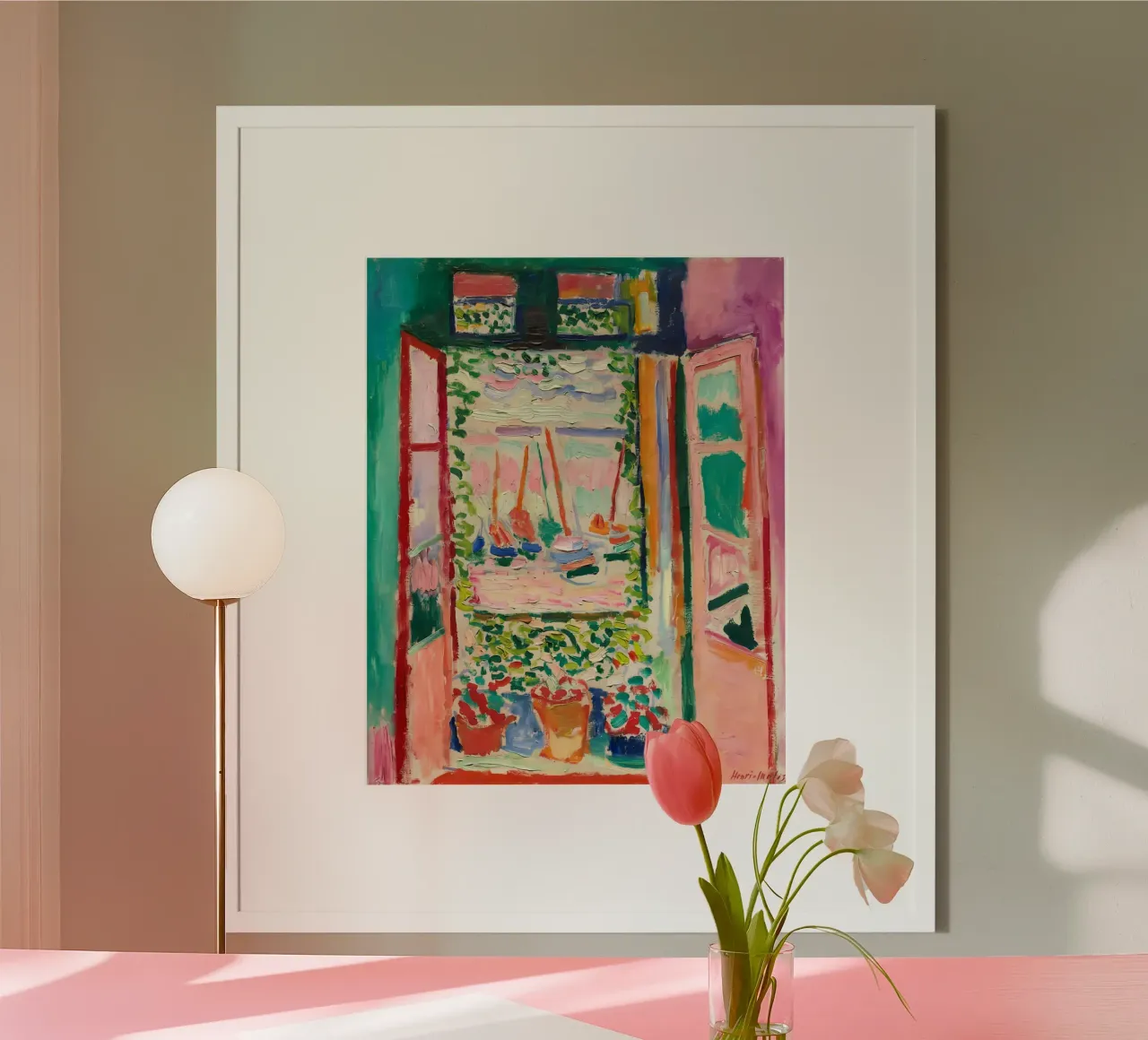 La finestra aperta poster da Vonda Shop