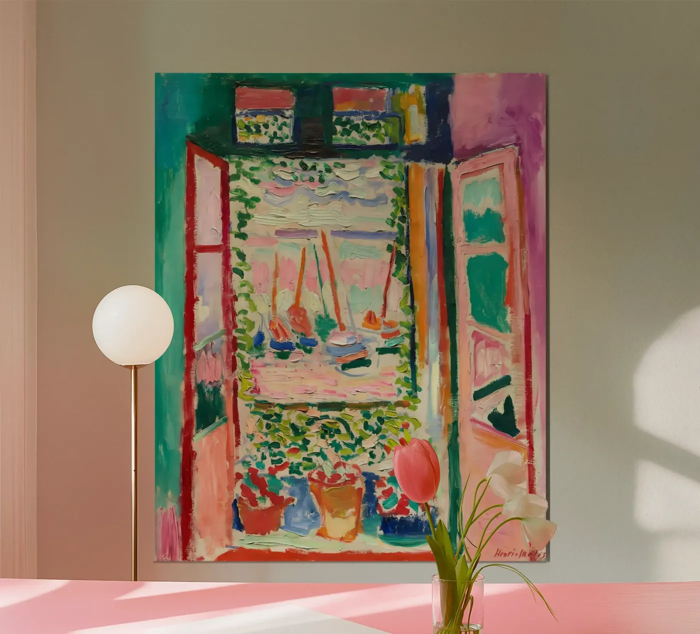 The Open Window poster by Vonda Shop