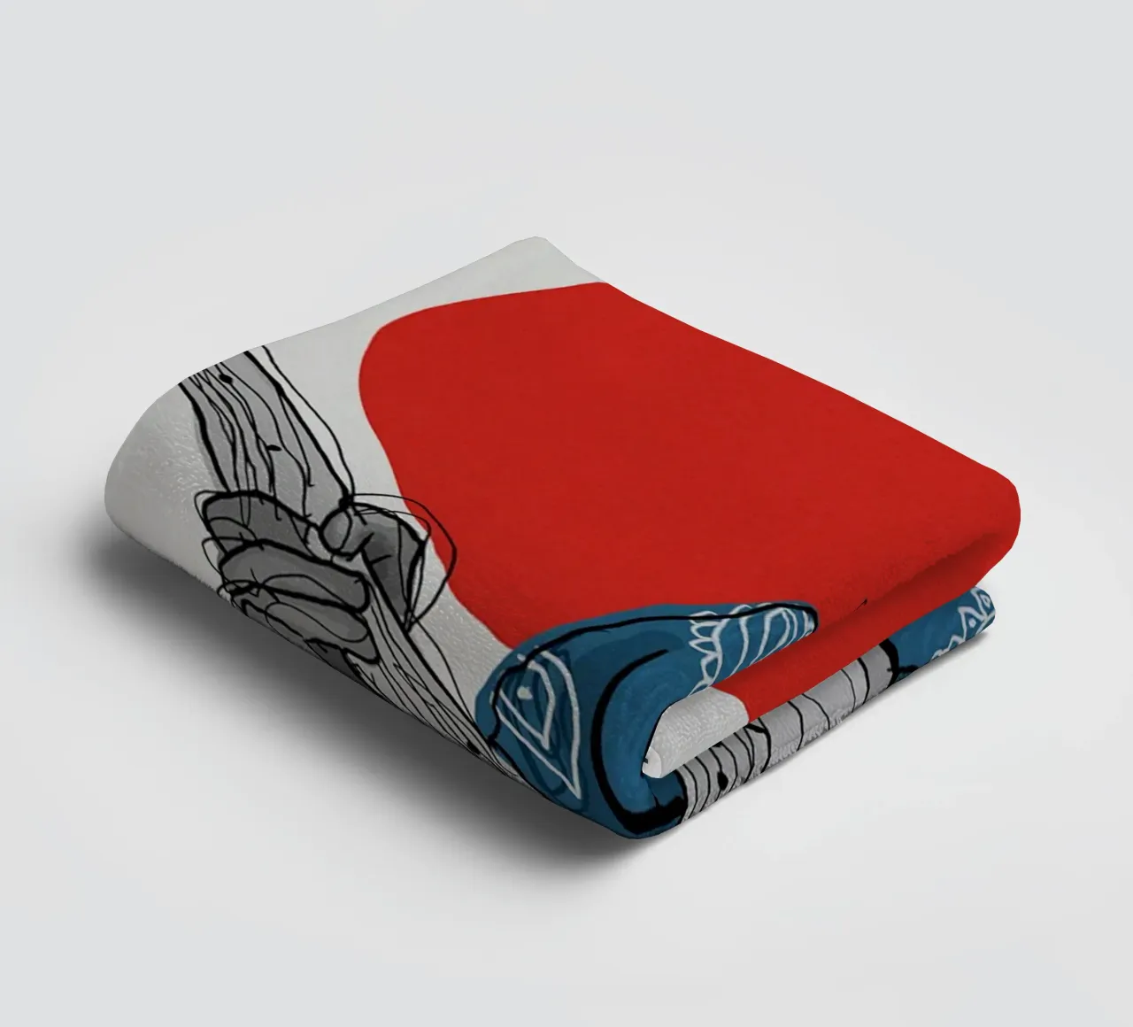 Strings of Fire and Magic towel by hopilj