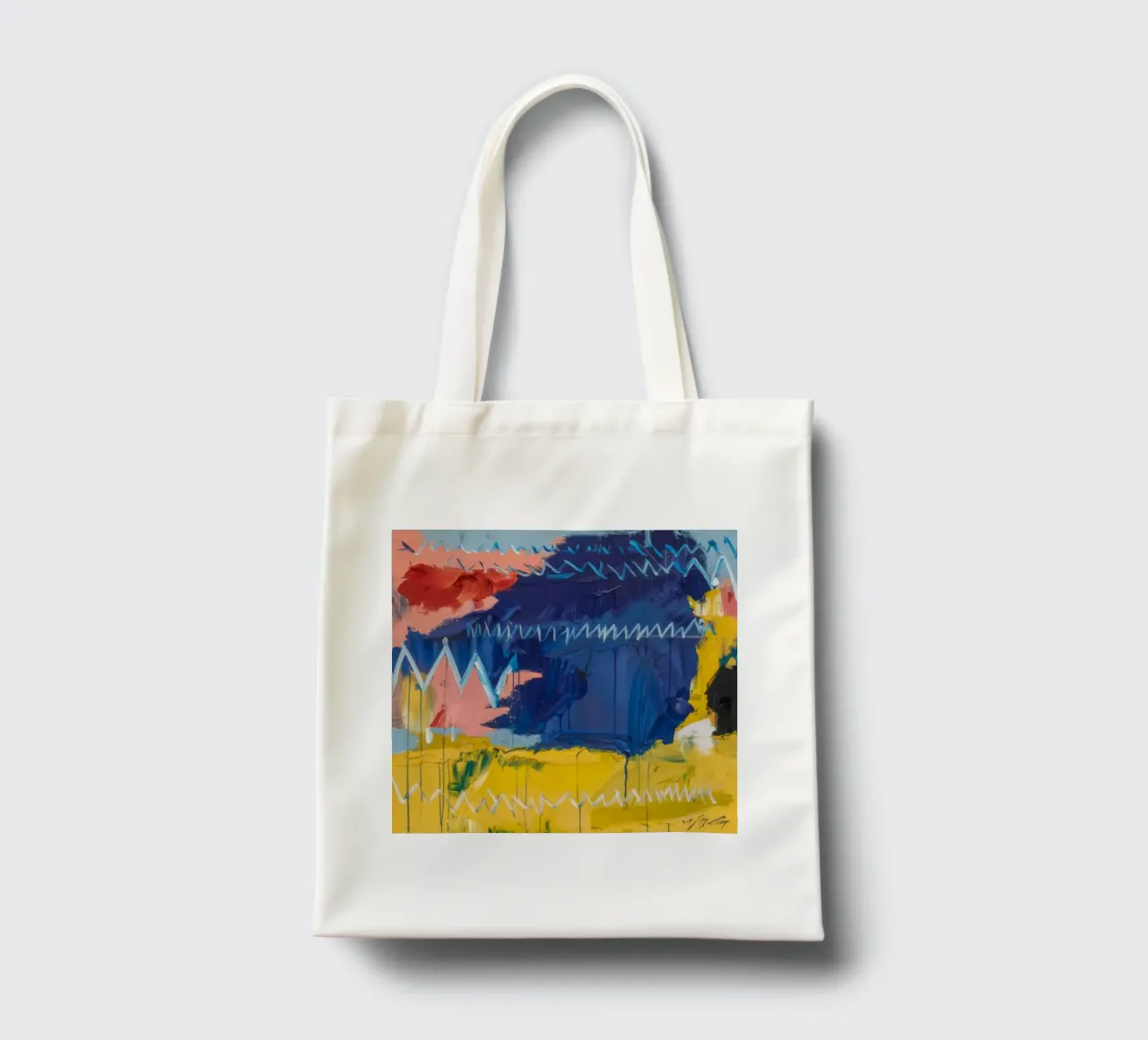 Eco del Monte Indaco borsa in juta da Sublime Layers