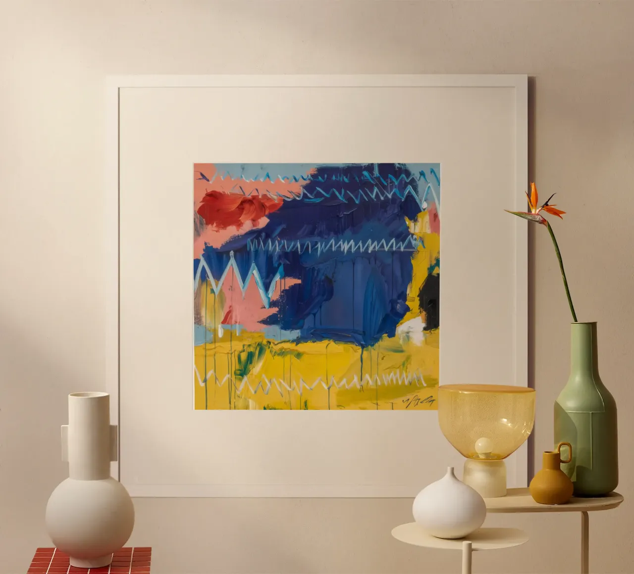 Eco del Monte Indaco poster da Sublime Layers