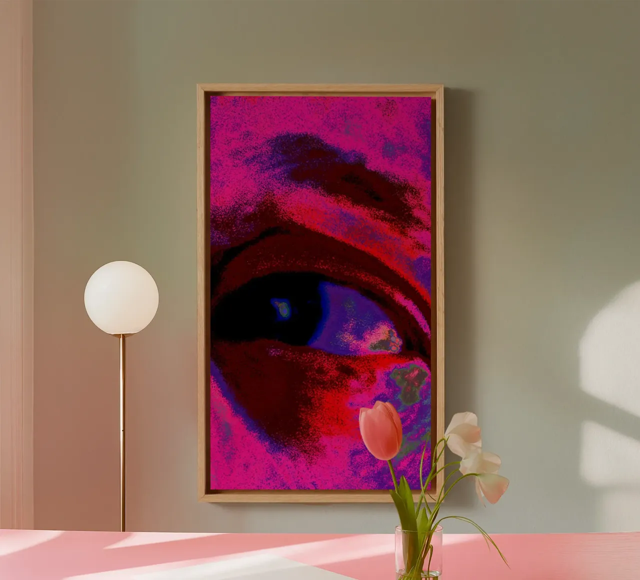 A look at the weather canvas with Floater frame by CASTILO