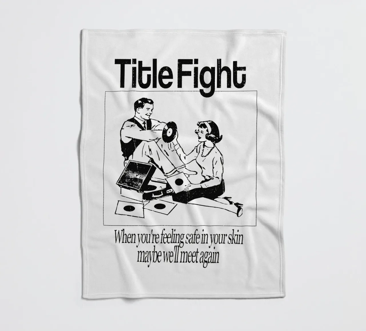 Titolo Disco di combattimento coperta in pile da lindacleveland