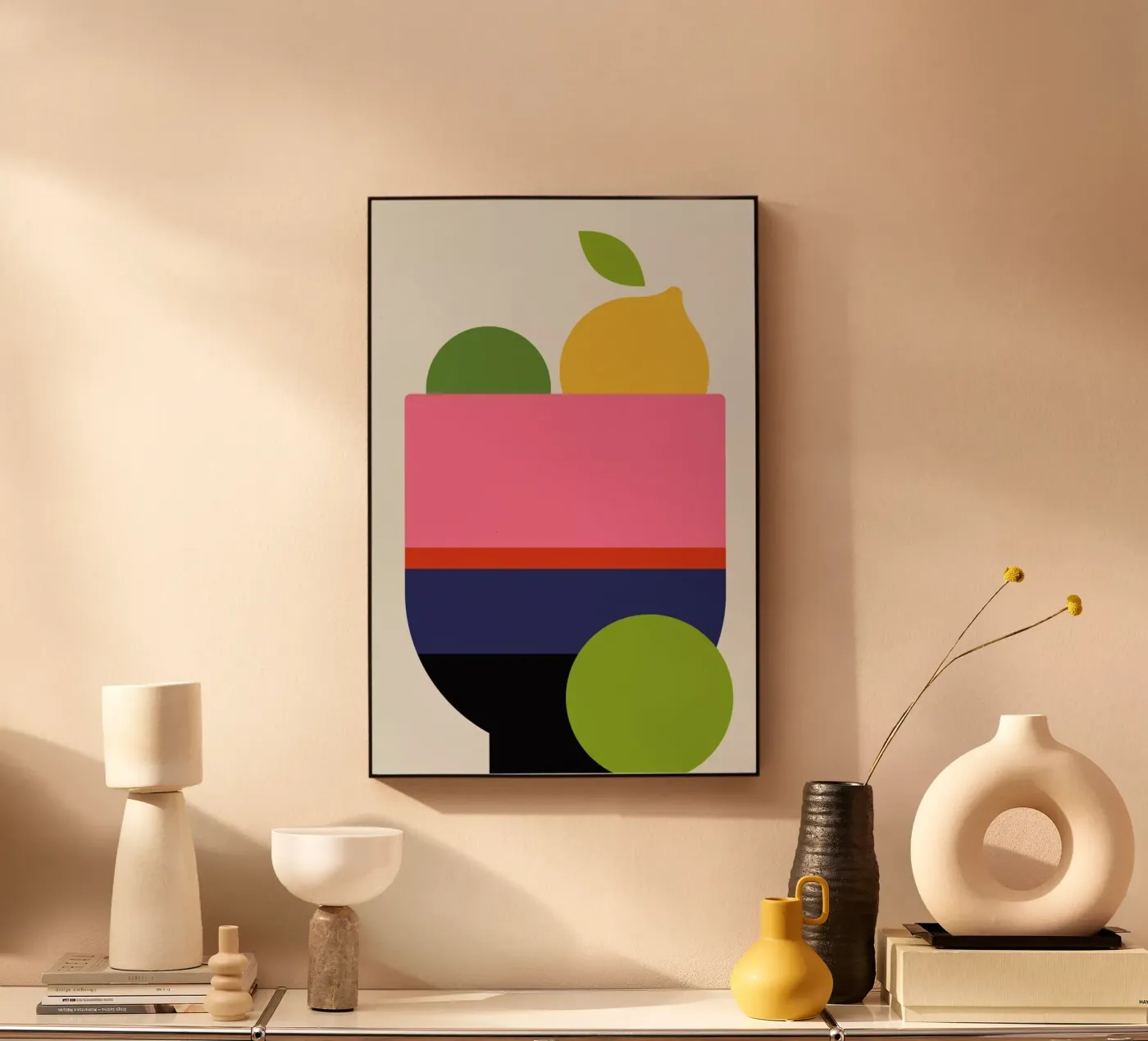 Zitrusfrüchte Acryl-Glas von Bo Lundberg