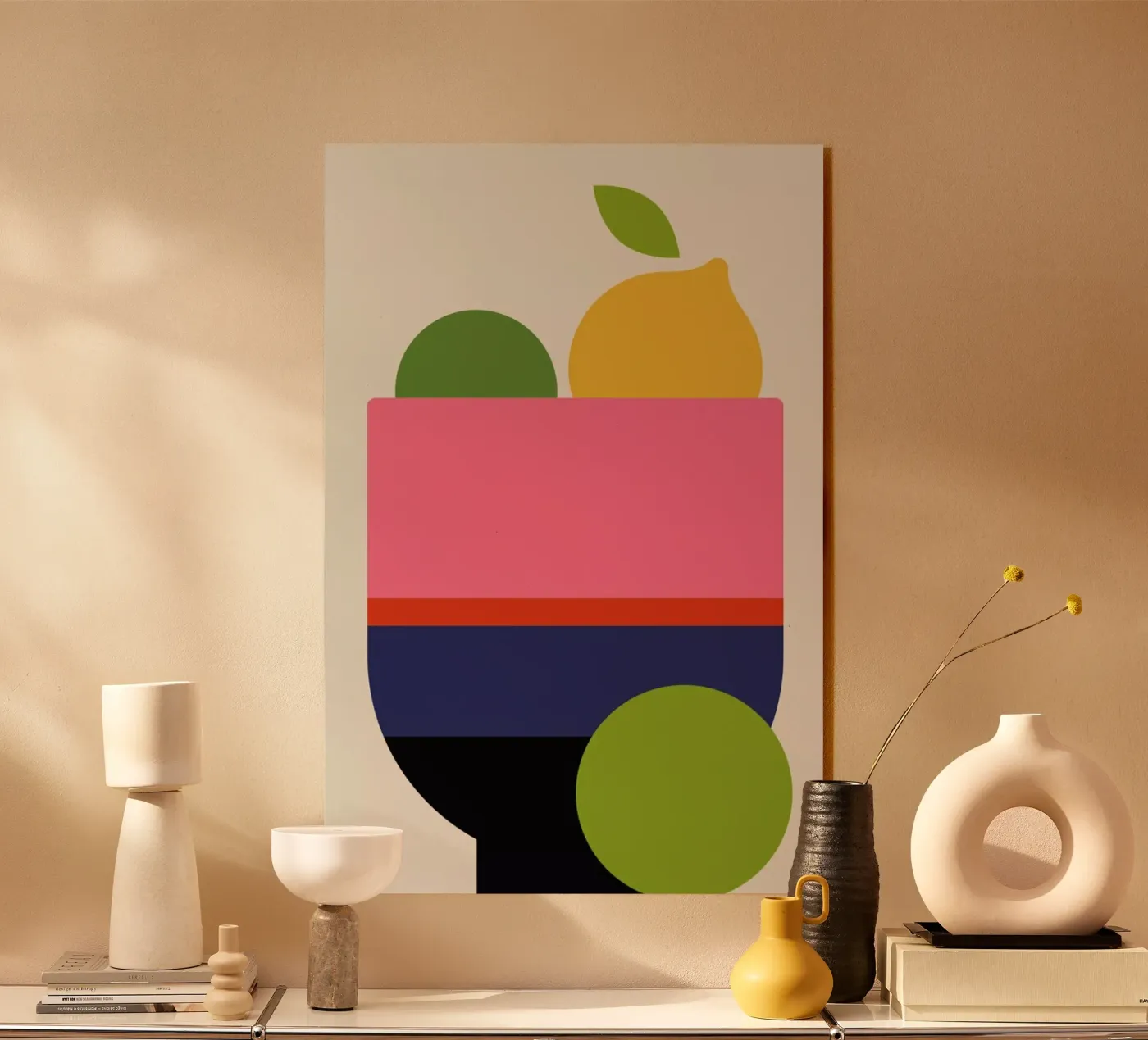 Zitrusfrüchte Acryl-Glas von Bo Lundberg