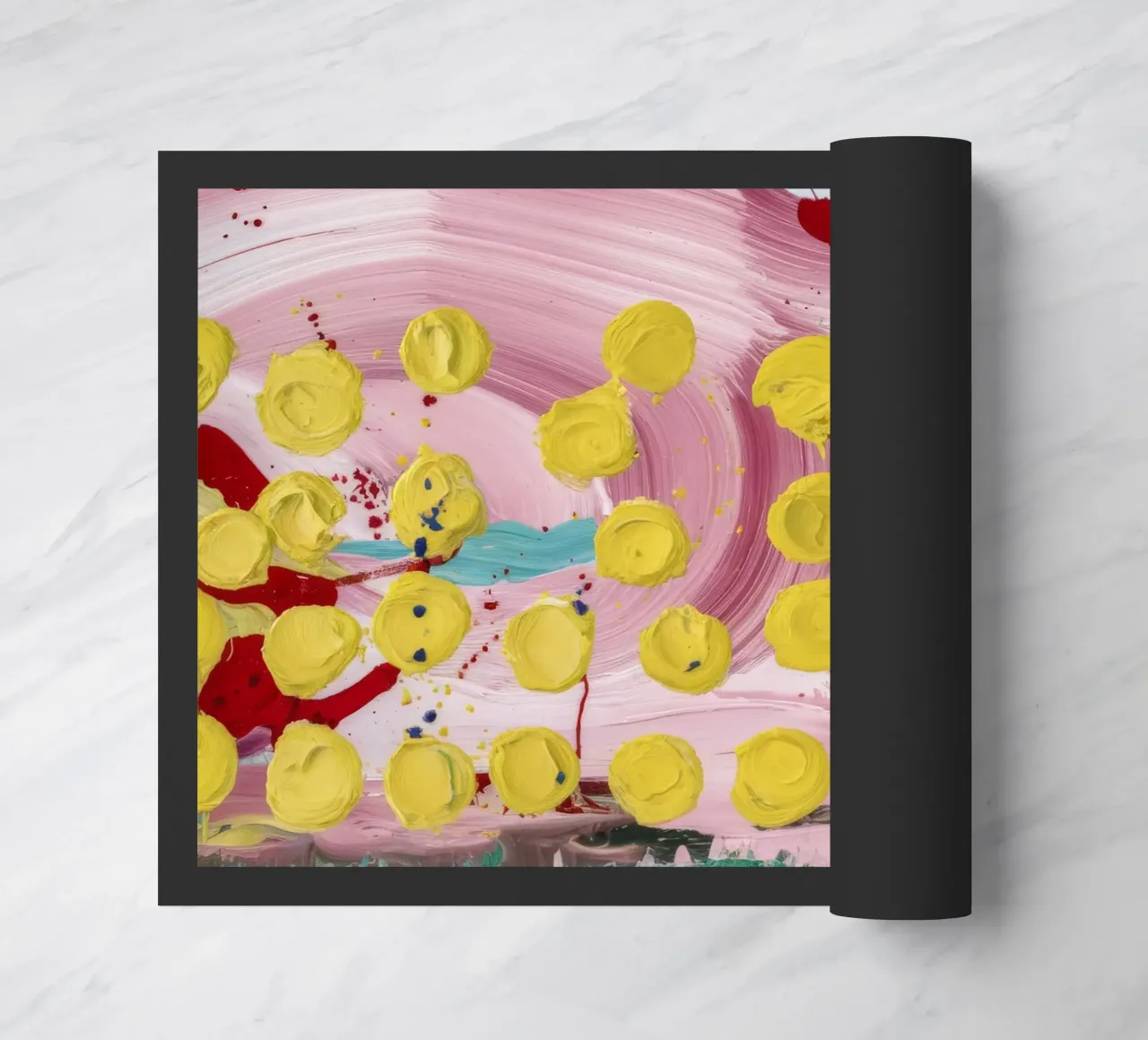 Confetti Bloei Shower deurmat van Sublime Layers