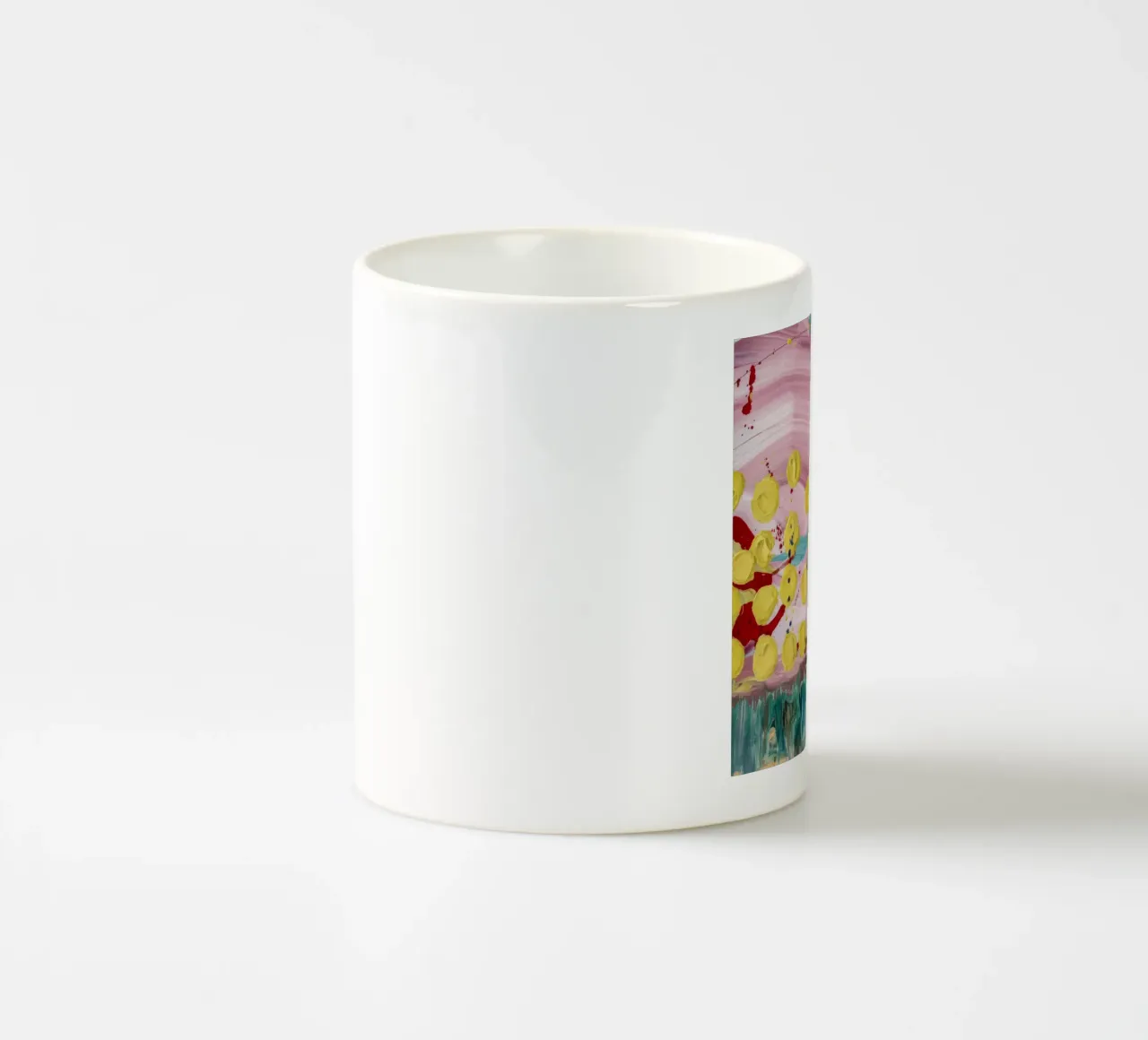Confetti Bloom Shower tazza in ceramica da Sublime Layers