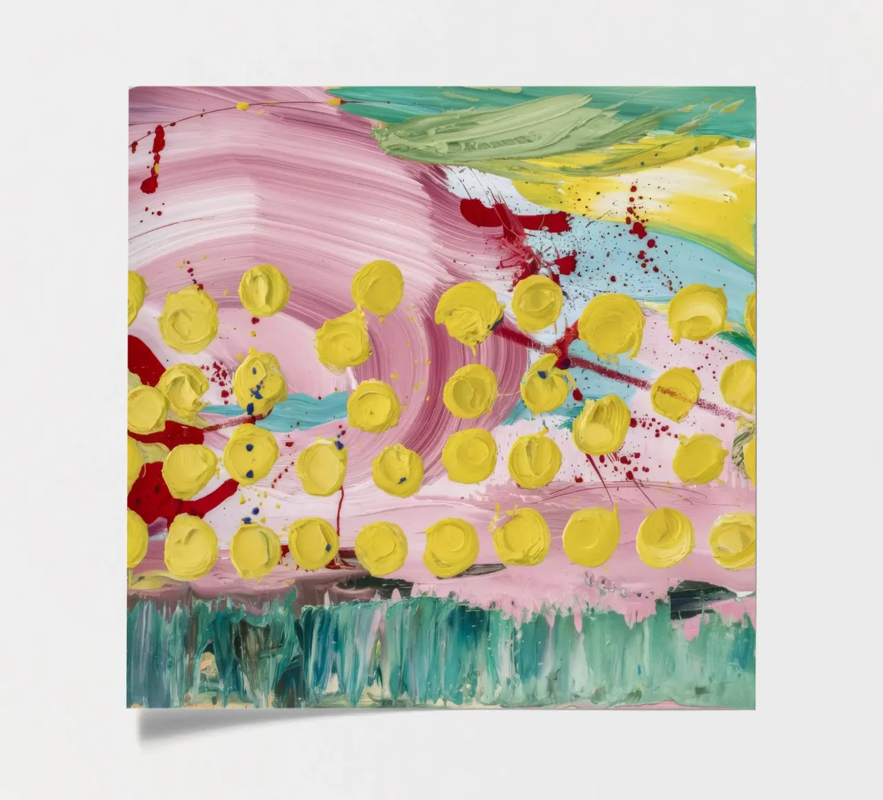 Confetti Bloei Shower stickervel van Sublime Layers